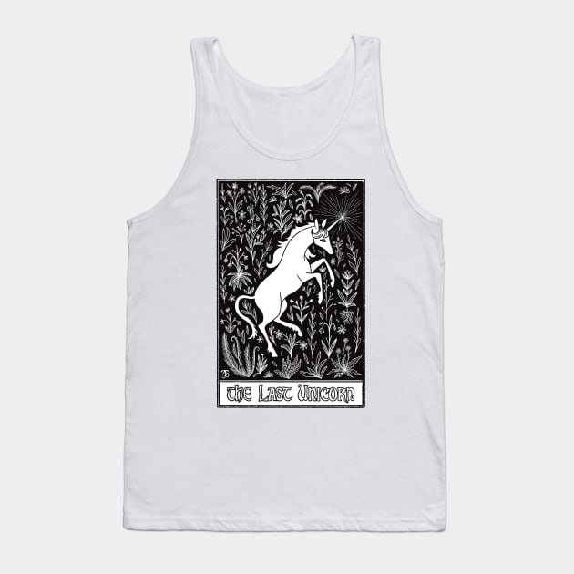 The Last Unicorn Tank Top by Thistle Moon